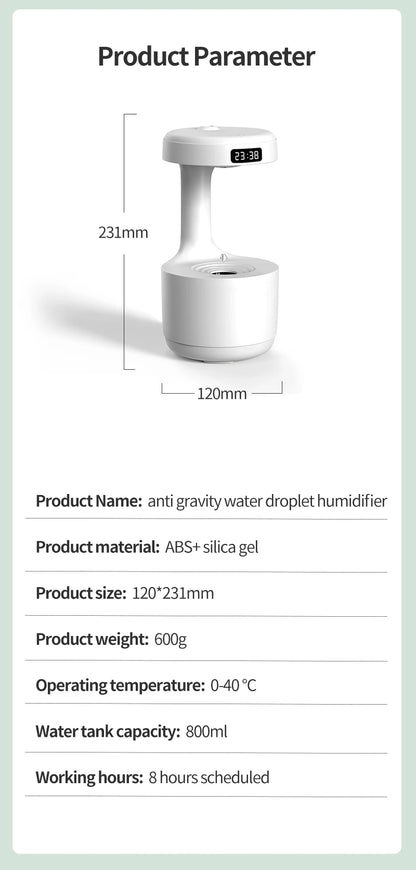 Anti Gravity Water Humidifier