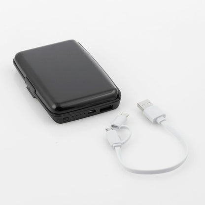 InnovaGoods RFID-wallet and powerbank